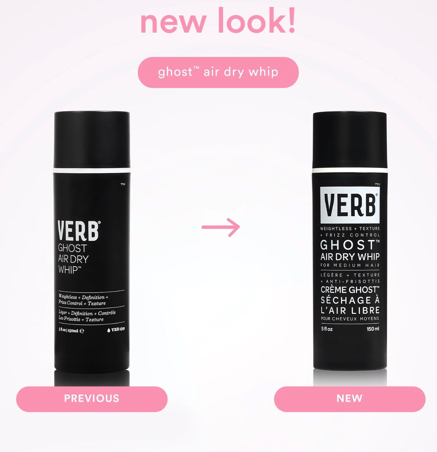 Ghost Air Dry Whip Styling Cream 150ml - Verb