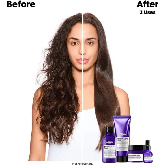 Masque Lissant & Disciplinant 250 ml Kératine Alpha Sleek - L’Oréal Professionnel