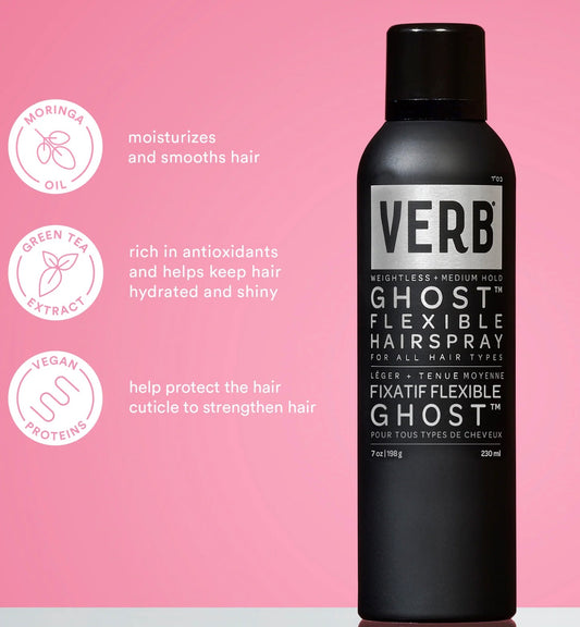 Fixatif Léger Tenue moyenne 230 ml Ghost - Verb