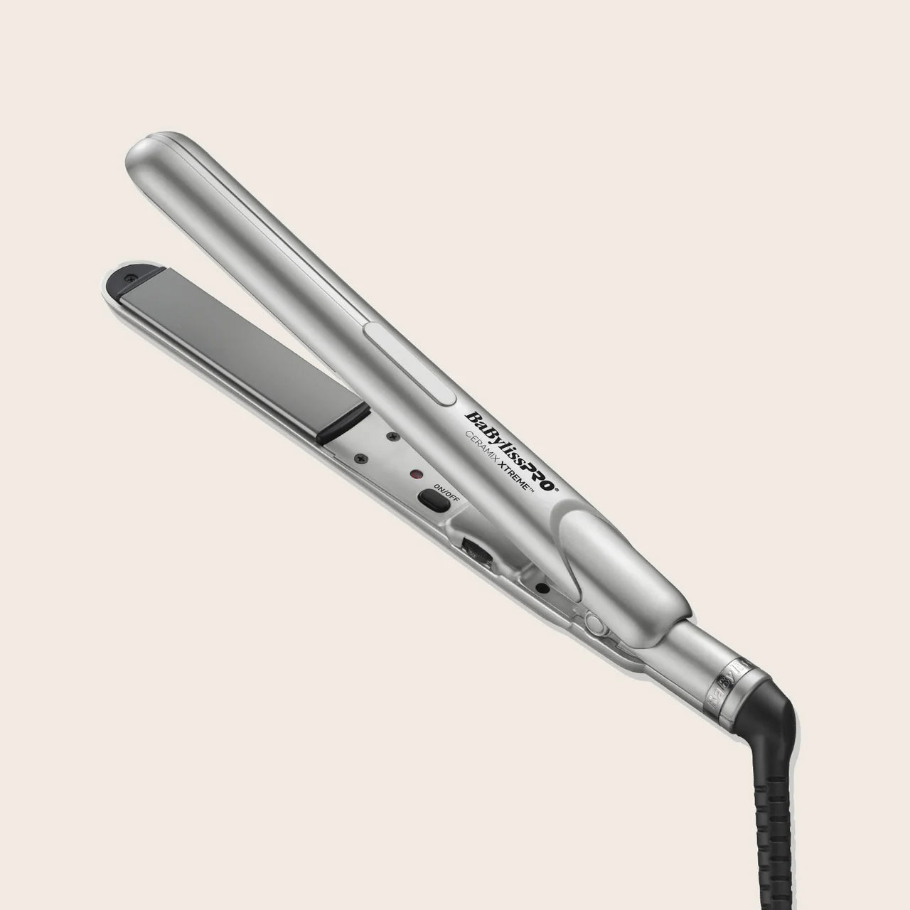 Fer Plat en céramique Professionnel 25mm argent CeramiXtreme - BabylissPRO