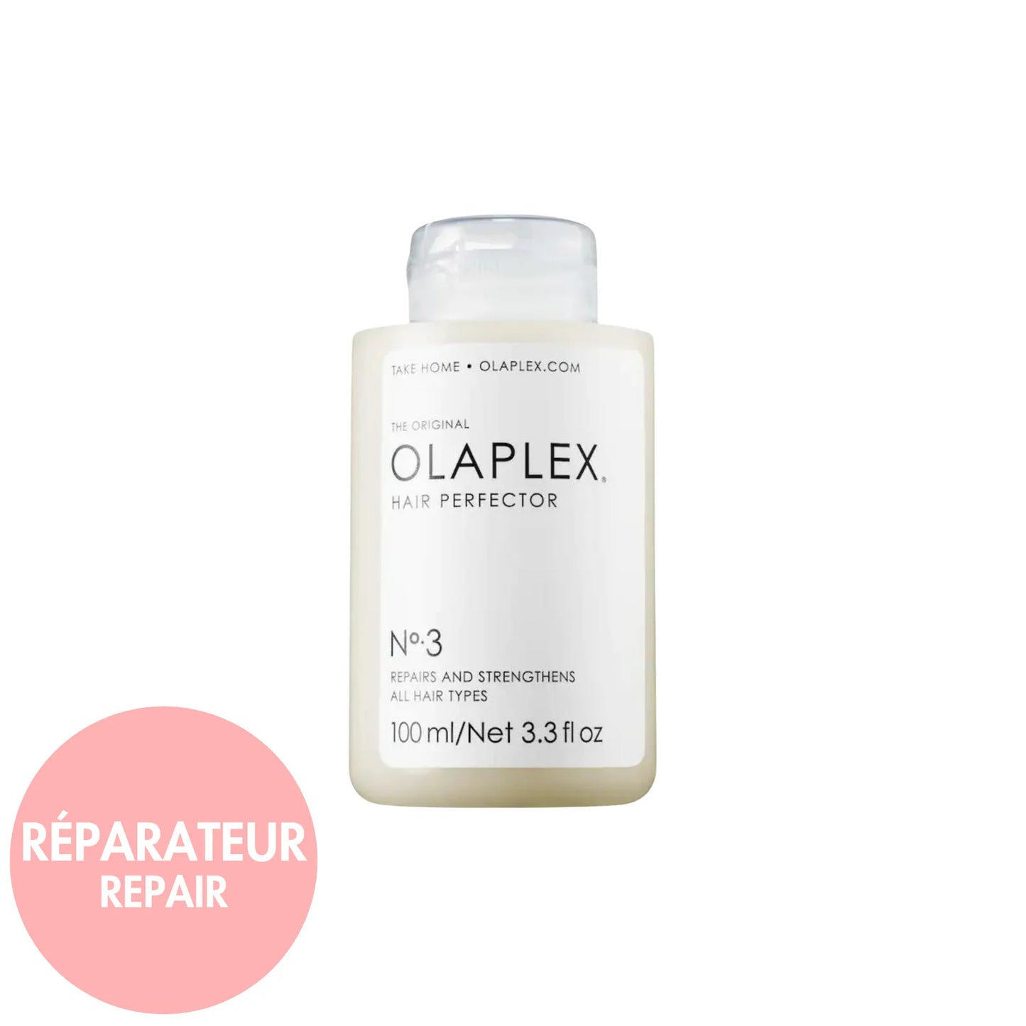 Traitement Complet réparateur perfecteur de cheveux N°3 100 ml - Olaplex