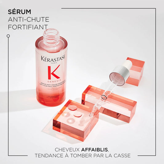Sérum Anti-Chute Fortifiant pour cheveux fragiles format voyage 30 ml Genesis - Kérastase