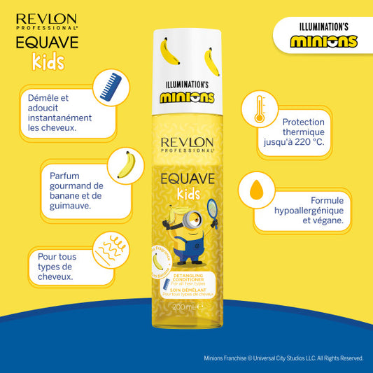 Soin dêmélant a la banane pour enfants 200 ml Equave Kids - Revlon