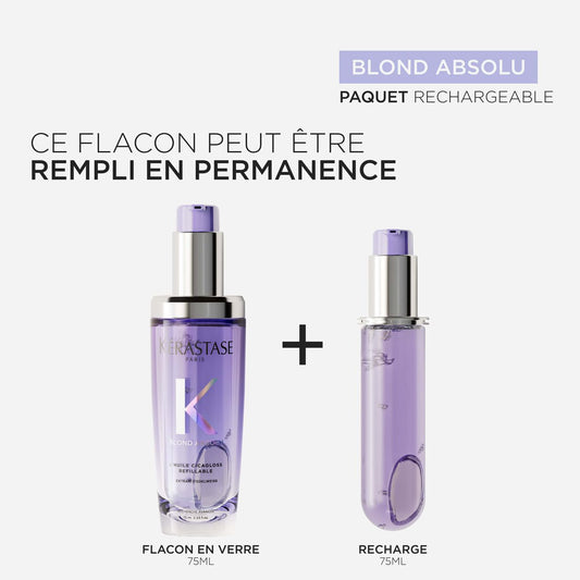 Blond Absolu Refillable CicaGloss Oil 75 ml - Kérastase
