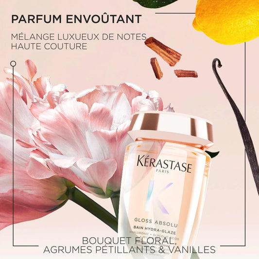 Routine Brillance et Anti-frisottis Gloss Absolu - Kérastase