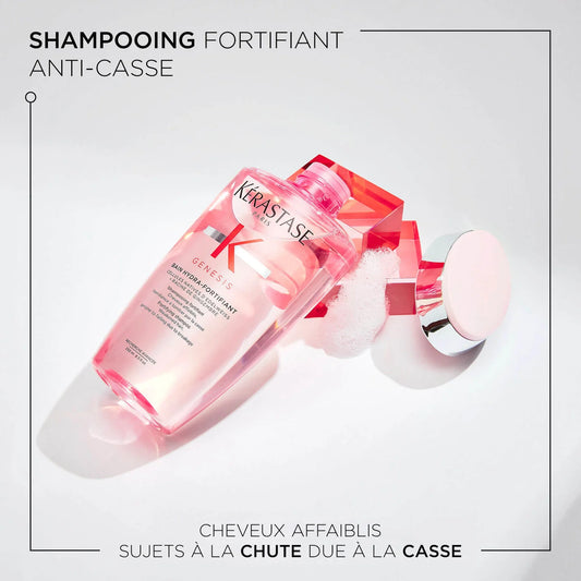 Bain Hydra-Fortifiant Shampoing pour cheveux fragiles 250 ml Genesis - Kérastase