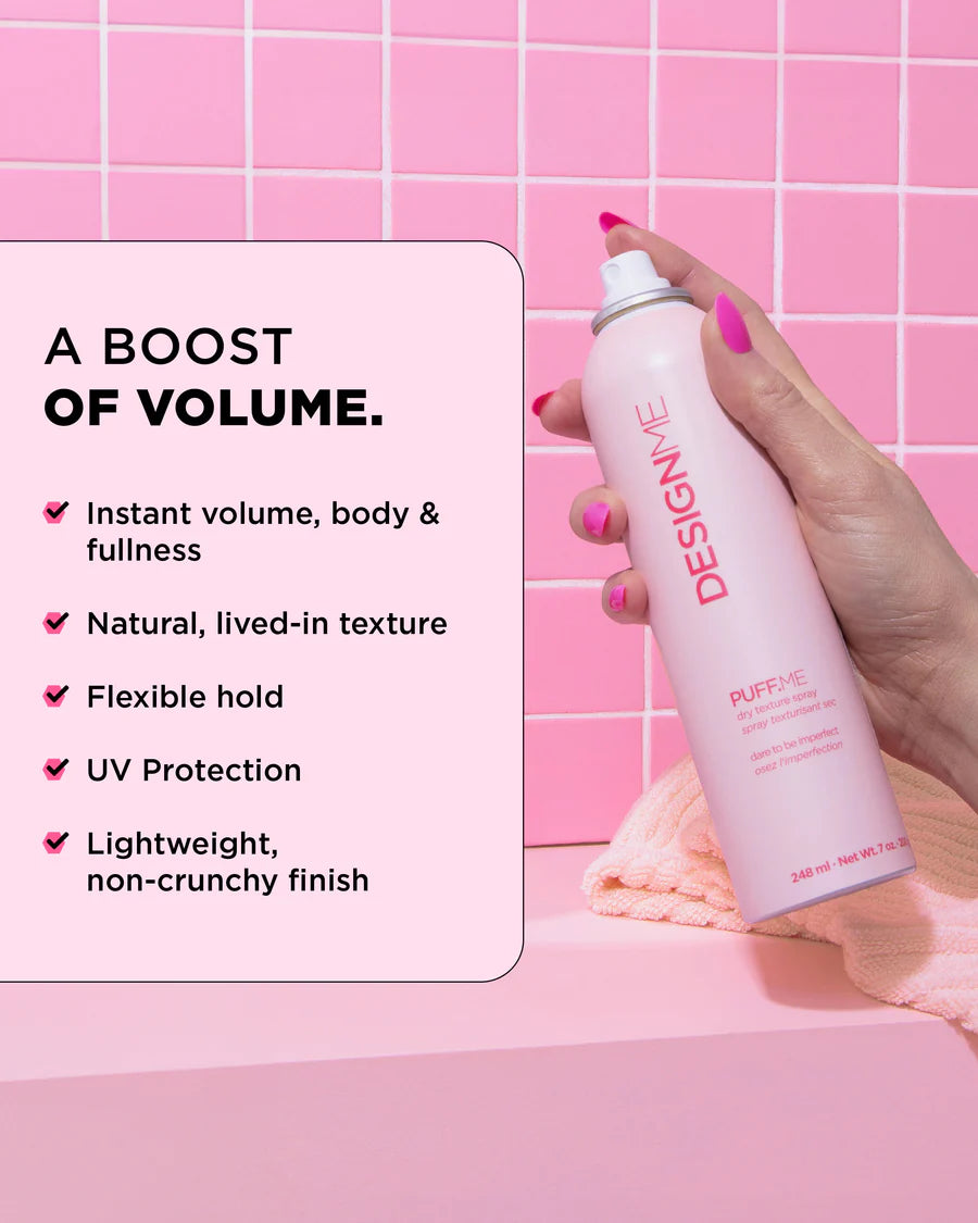 Spray Sec Texturisant Puff.Me 248 ml - Design.Me