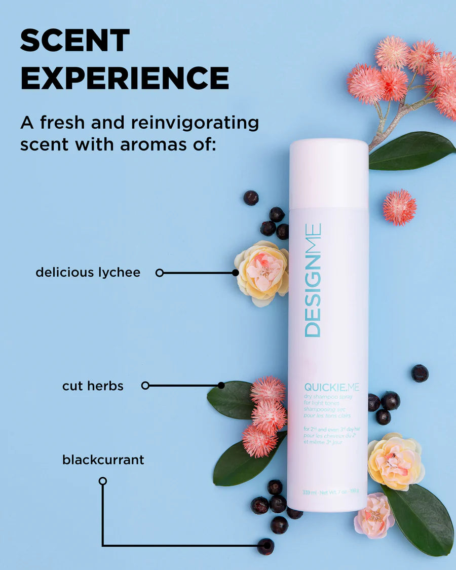 Duo Shampoings Secs Tons Clairs Quickie.Me 339+96 ml - Design.Me