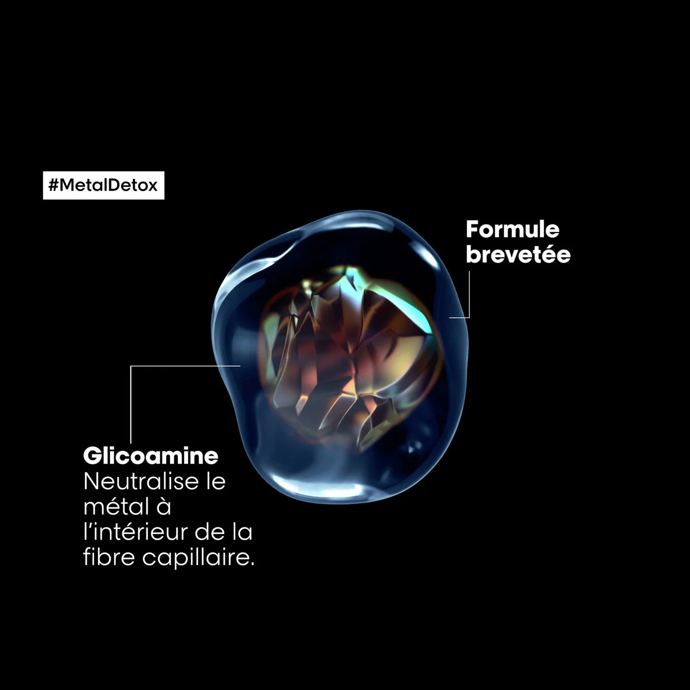 Crème haute Protection Anti-Métaux Sans Rinçage 100 ml Metal Detox - L'Oréal Professionnel