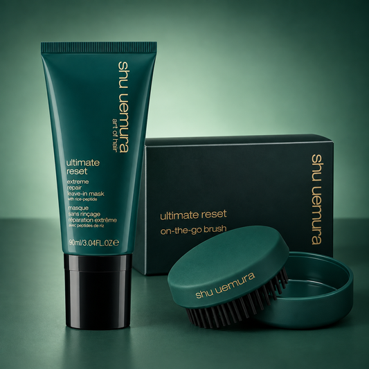 Masque sans rinçage 90 ml + Brosse pour le cuir chevelu offerte Ultimate Reset - Shu uemura