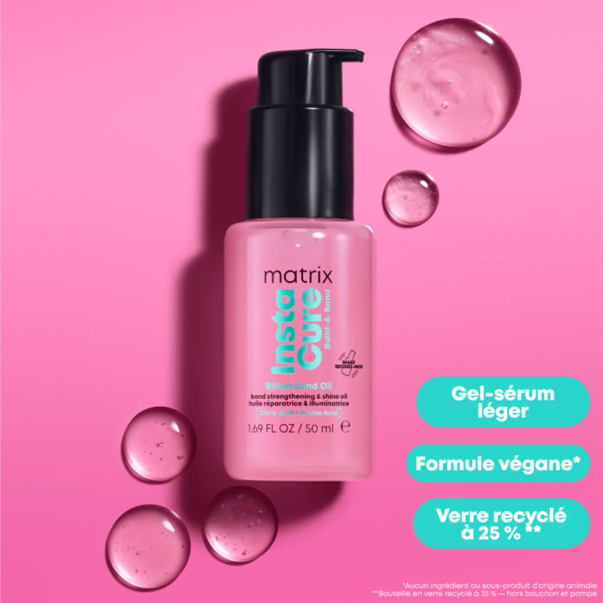 Sérum huile fortifiant InstaCure Build-a-bond 50 ml - Matrix