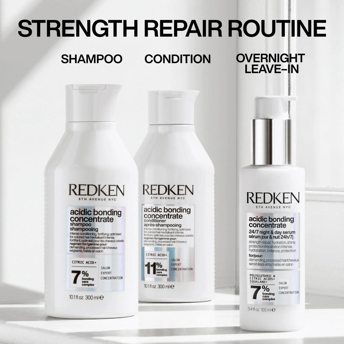 Sérum Day and Night 24/7 100 ml Acidic Bonding Concentrate - Redken