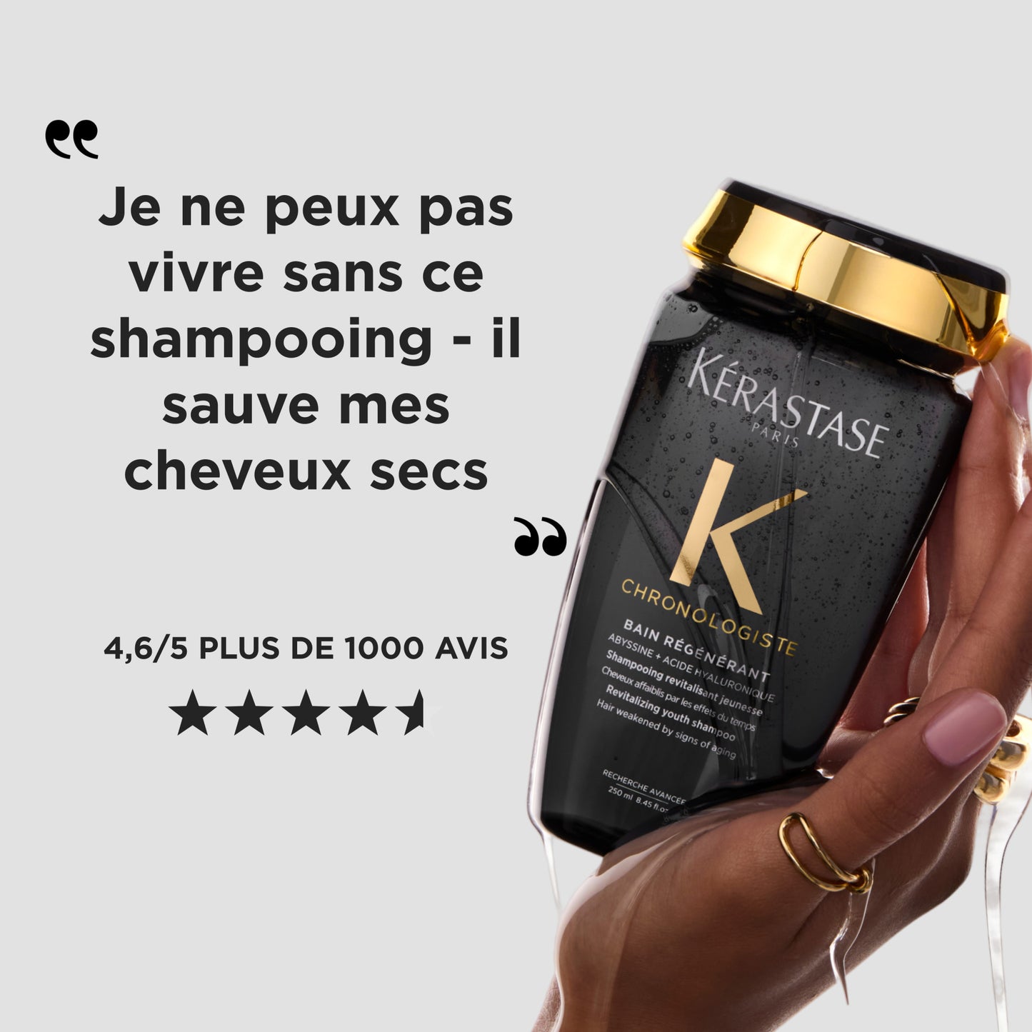 Chronologiste Anti-Aging Regenerating Shampoo 250ml - Kérastase 