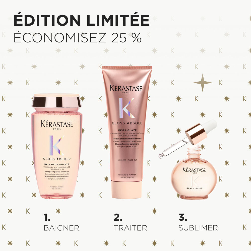 Coffret des fêtes trio Gloss Absolu - Kérastase