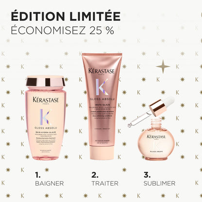 Coffret des fêtes trio Gloss Absolu - Kérastase