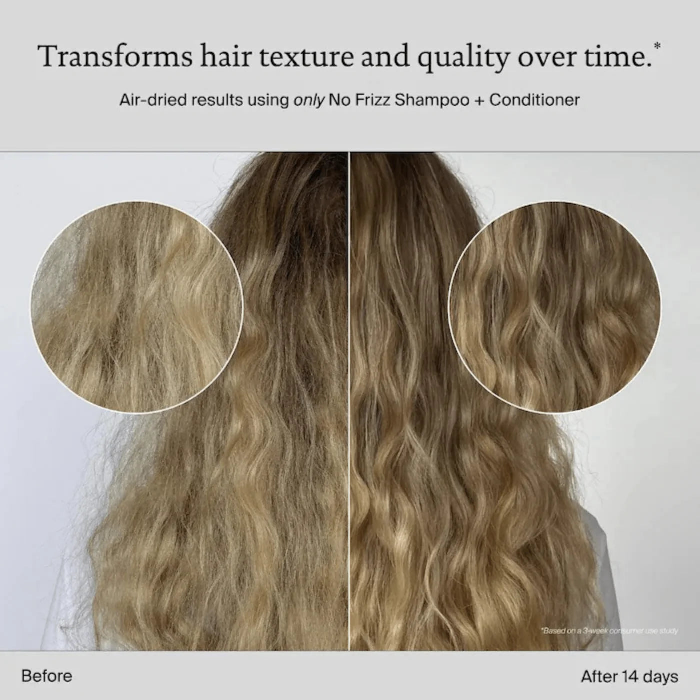 Revitalisant anti-frisottis 1000 ml No Frizz - Living Proof