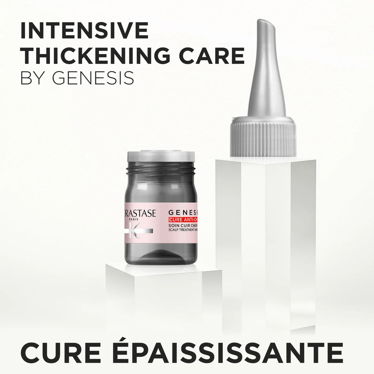 Cure épaississante Anti-chute pour cheveux clairsemés 10x6ml Genesis - Kérastase