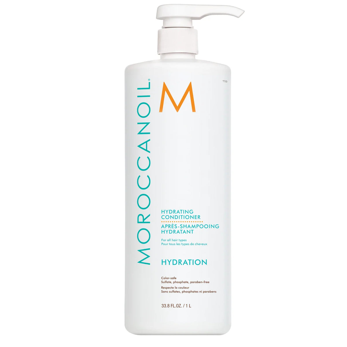 Revitalisant Hydratation hydratant pour cheveux secs 1L - Moroccanoil