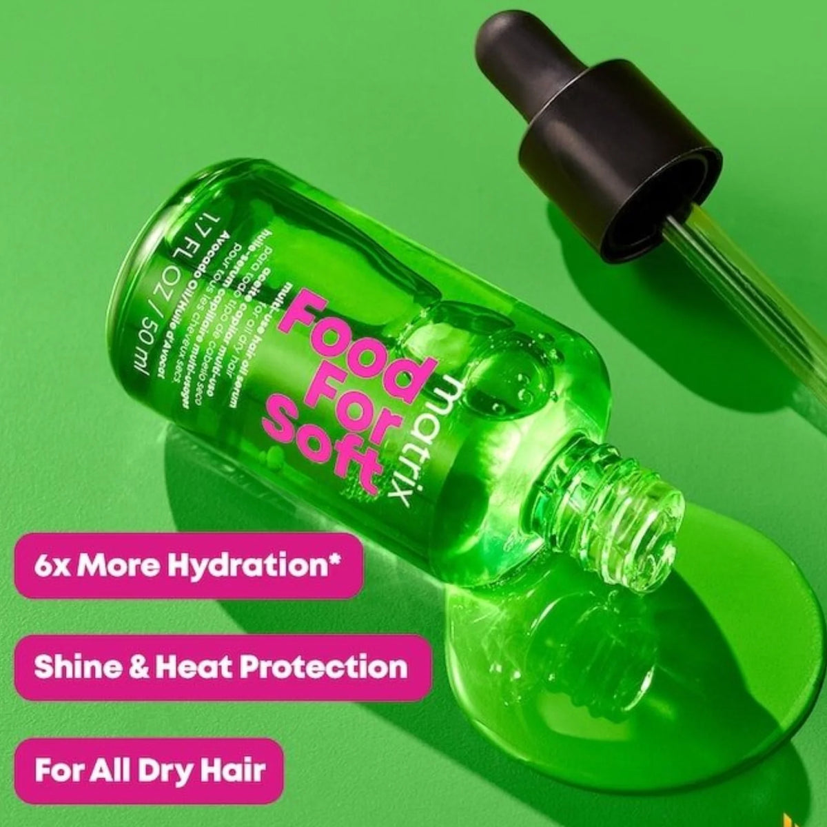 Huile-Sérum capillaire 50 ml Food For Soft - Matrix