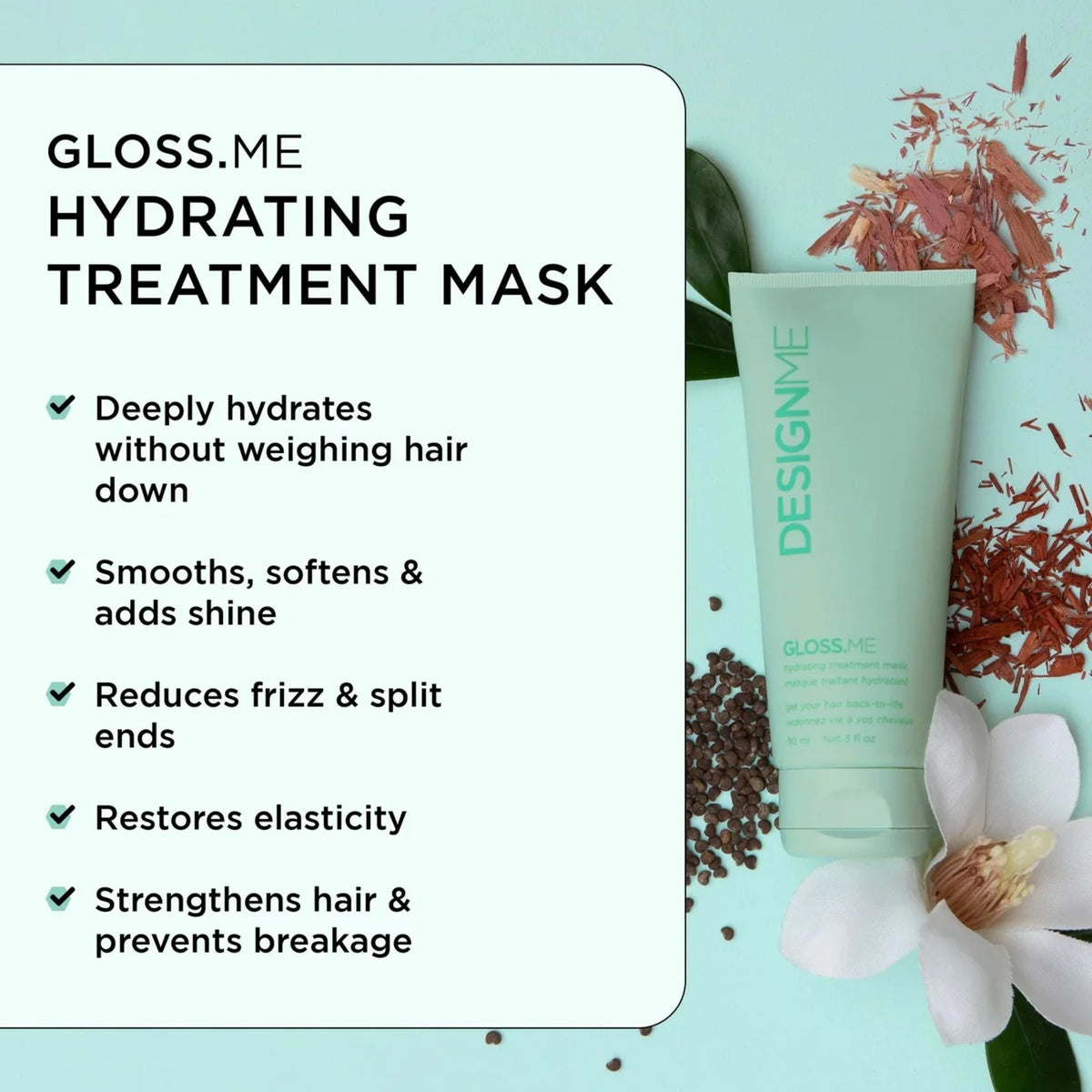 Ornement des fêtes Masque hydratant 90 ml Gloss.Me - Design.Me