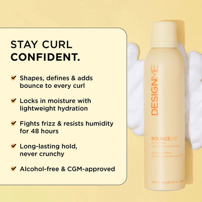 Ornement des fêtes mousse pour les boucles 85 ml Bounce.Me - Design.Me