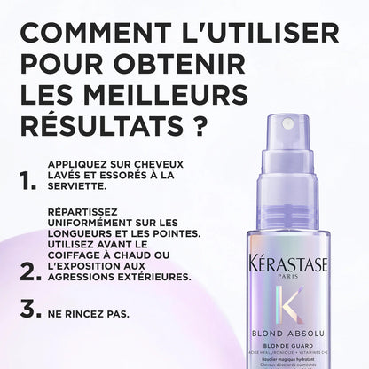 Blond Guard Bouclier Magique hydratant format voyage 45 ml Blond Absolu - Kérastase