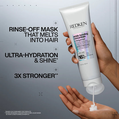 Masque 5 minutes pour cheveux abîmés 250 ml Acidic Bonding Concentrate - Redken