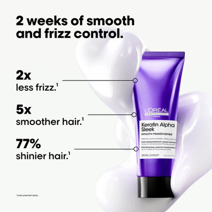 Traitement Lissant & Disciplinant 200 ml Kératin Alpha Sleek - L’Oréal Professionnel