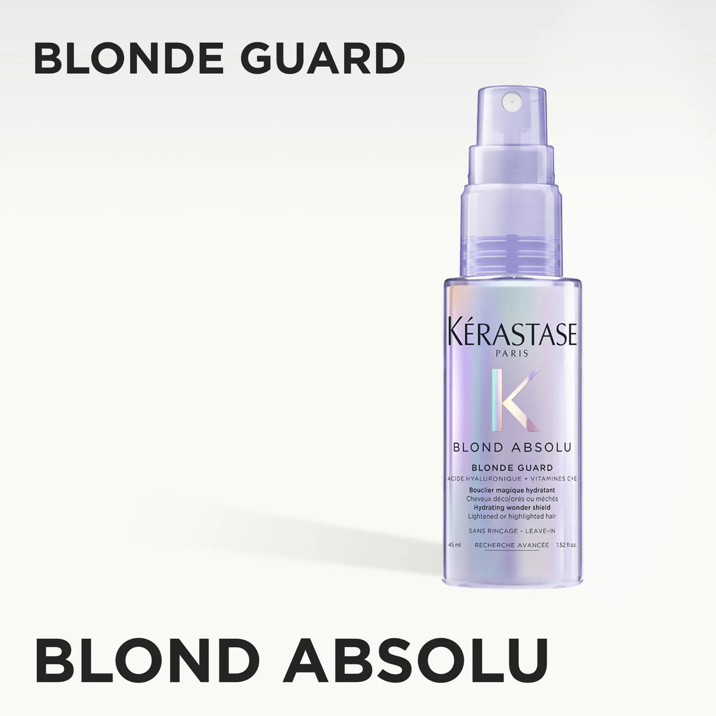 Blond Guard Bouclier Magique hydratant format voyage 45 ml Blond Absolu - Kérastase