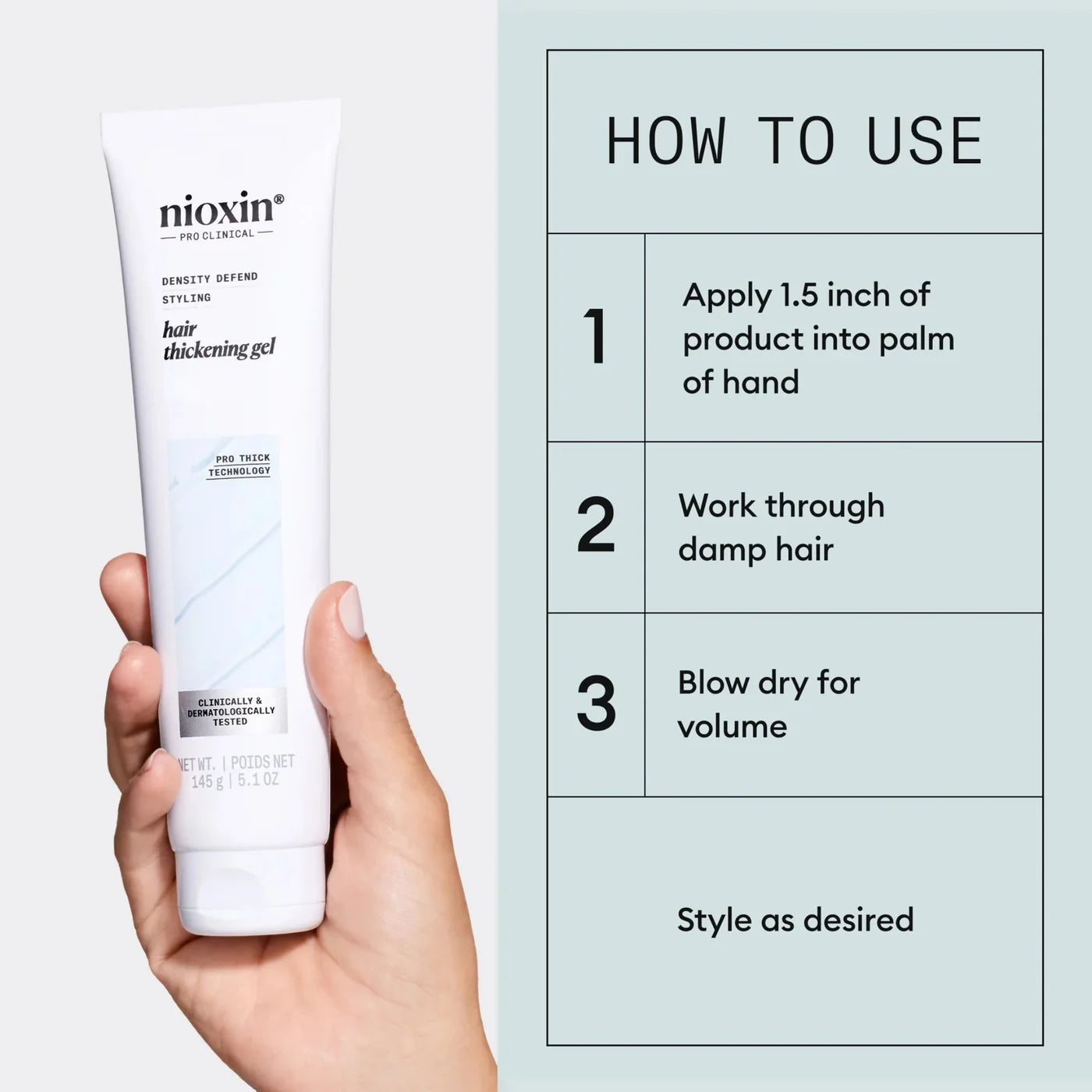 Gel épaississant 145 g - Nioxin