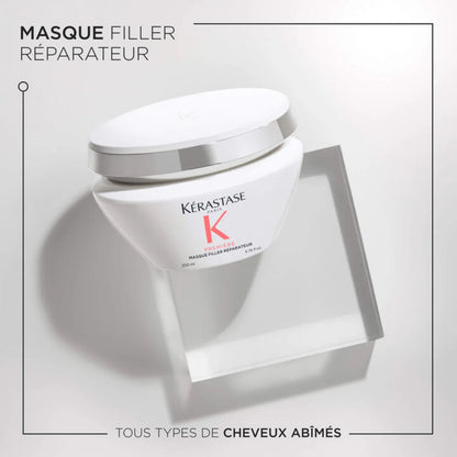 Masque Filler Réparateur pour cheveux abîmés format voyage 75 ml Première - Kérastase