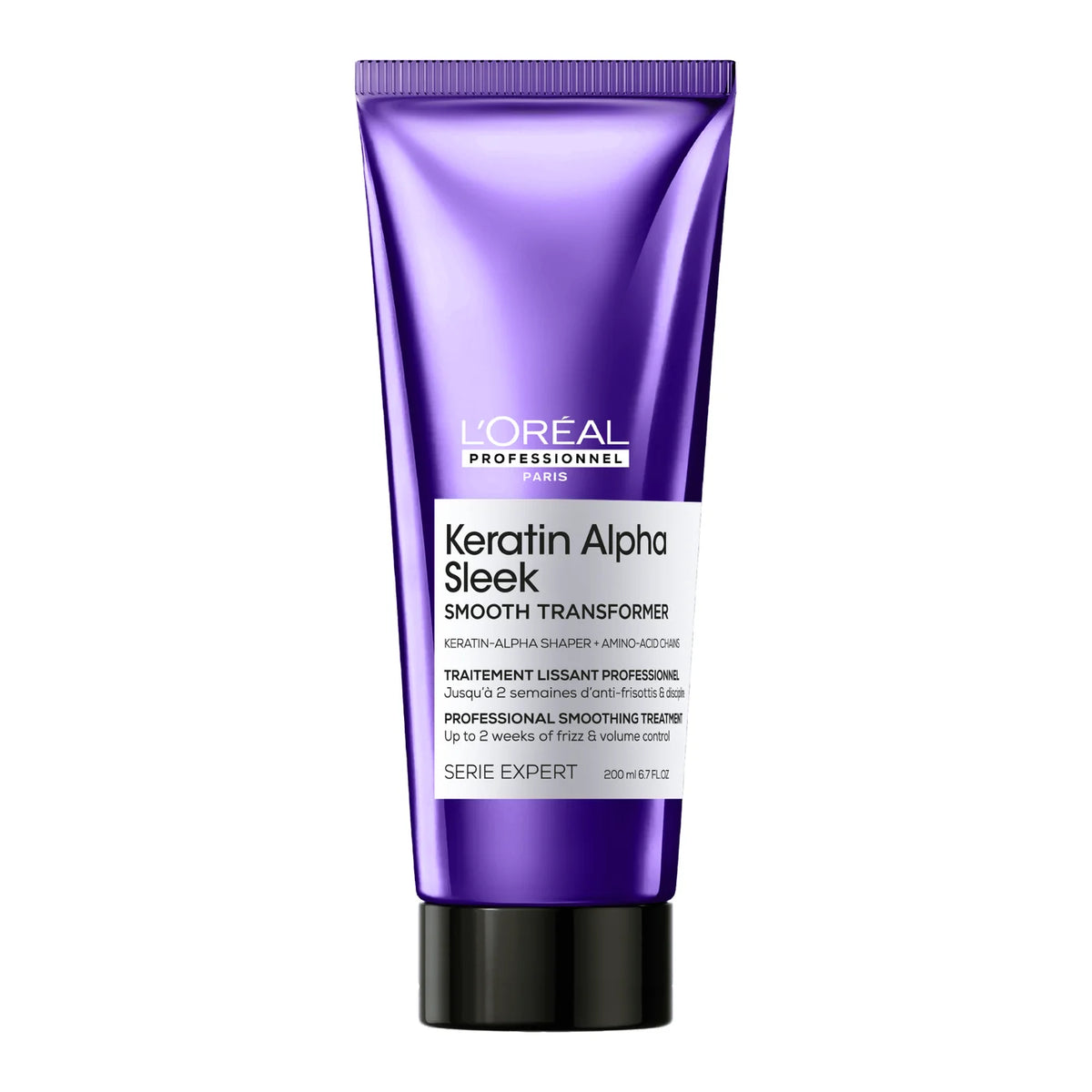 Traitement Lissant & Disciplinant 200 ml Kératin Alpha Sleek - L’Oréal Professionnel