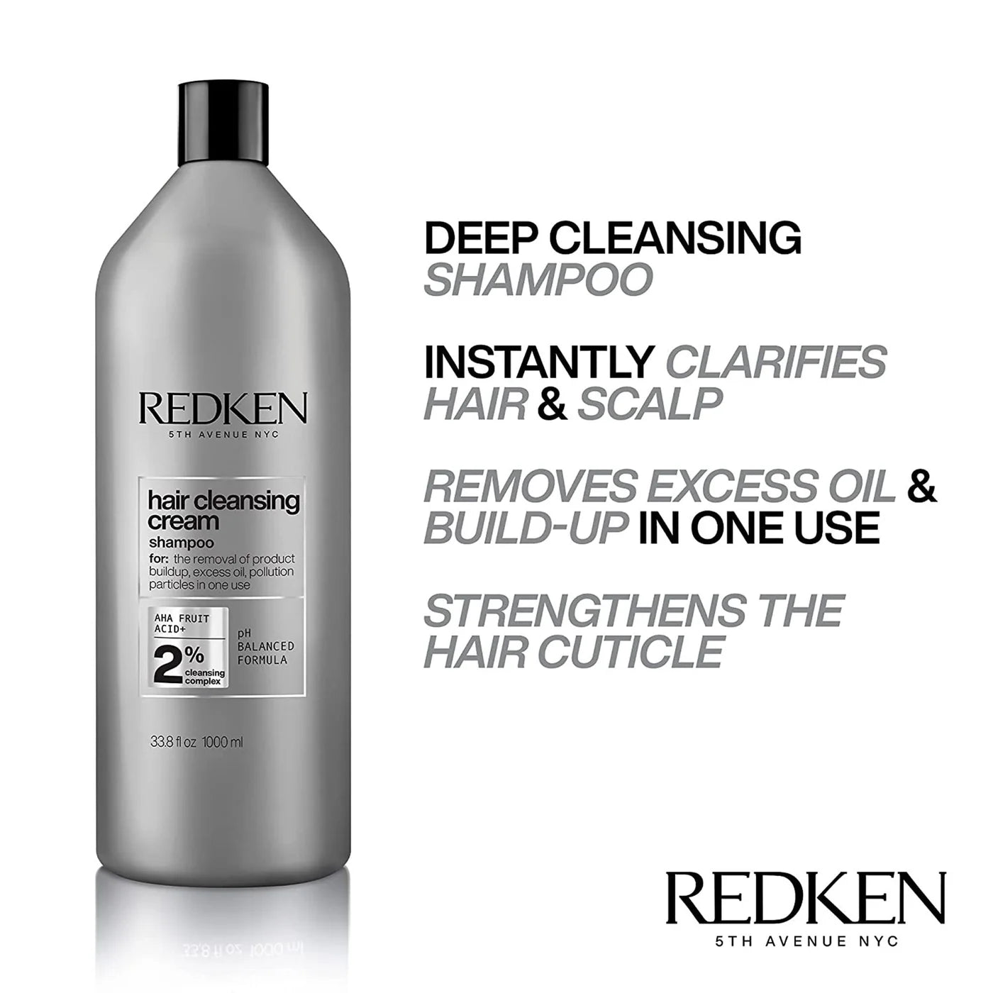 Shampoing clarifiant 1L Hair Cleansing Cream - Redken