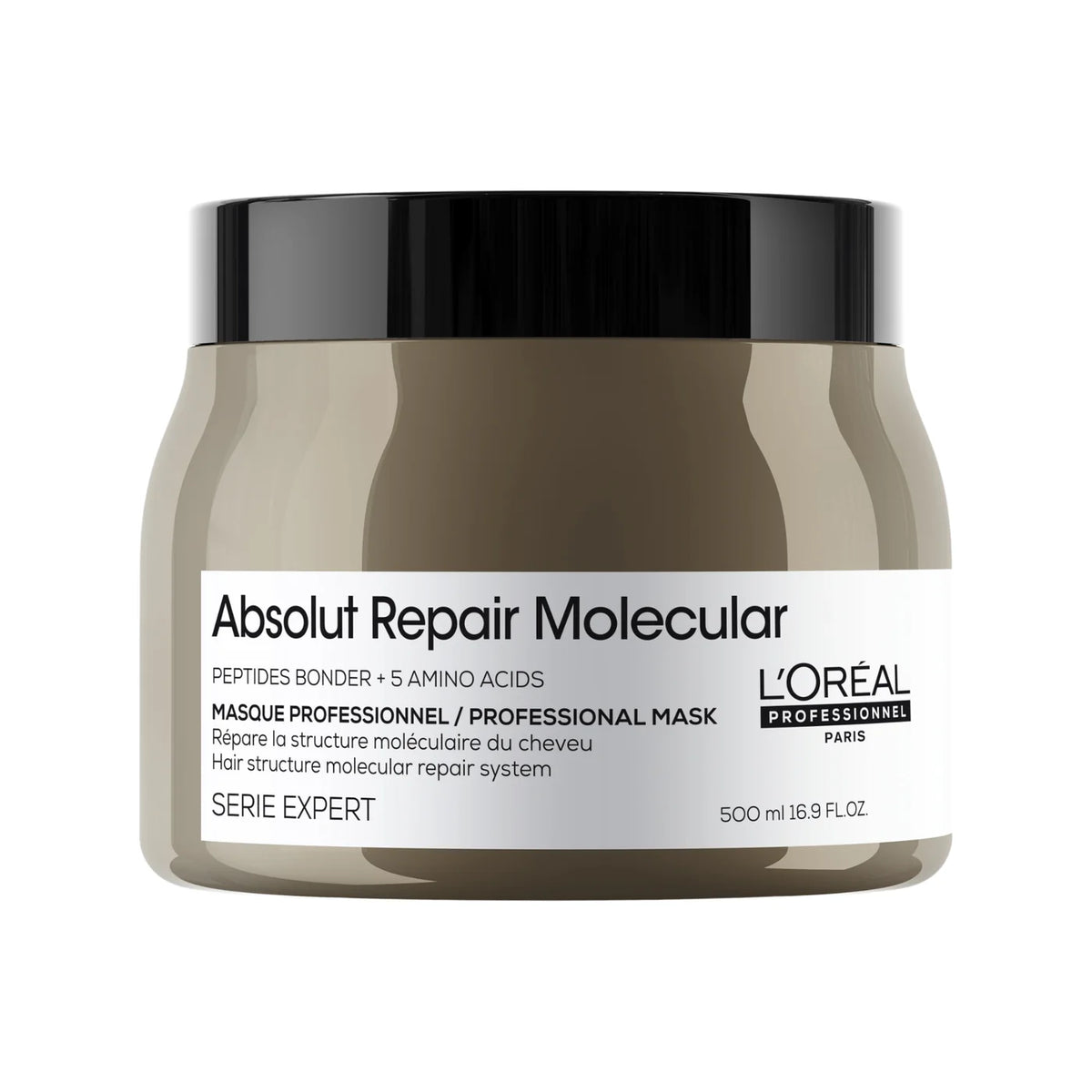 Masque pour cheveux très abîmés 500 ml Absolut Repair Molecular - L’Oréal Professionnel