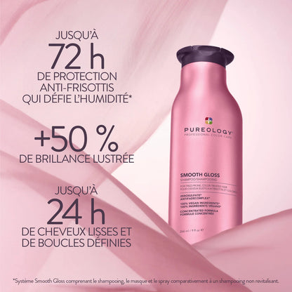 Shampoing anti-frisottis 266 ml Smooth Gloss - Pureology