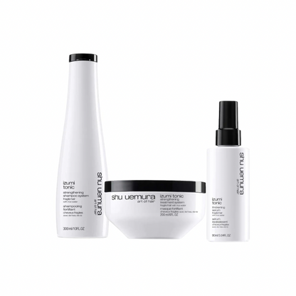 Izumi Tonic Thickening Routine for Fragile Hair - Shu Uemura