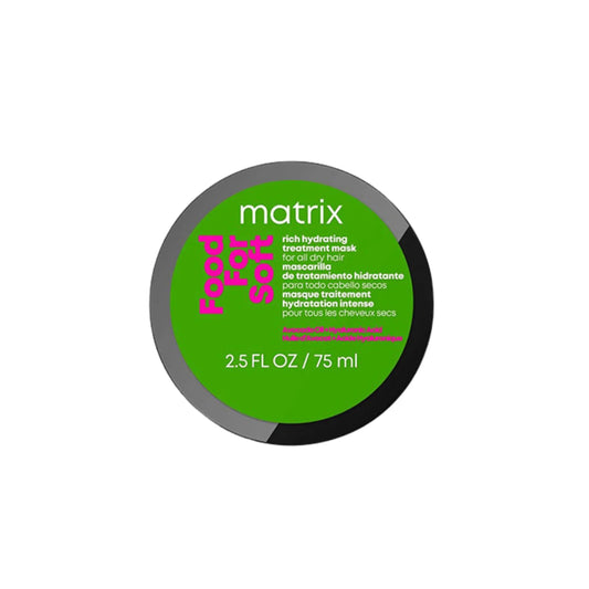 Masque pour cheveux secs format voyage 75 ml Food For Soft - Matrix