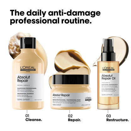 Masque pour cheveux abîmés 500 ml Absolut Repair - L’Oréal professionnel