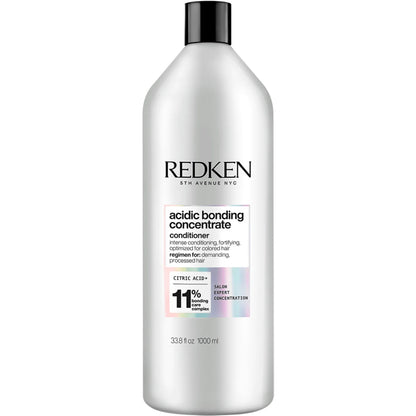 Revitalisant Acidic Blonding Concentrate pour cheveux abîmés 1L ABC - Redken