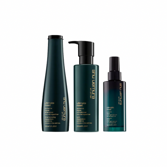 Routine pour Cheveux Très Abîmés, Fins à Moyens Ultimate Reset - Shu Uemura