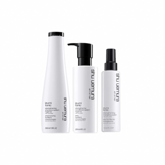Routine Fortifiante pour Cheveux Fragiles Izumi Tonic - Shu Uemura