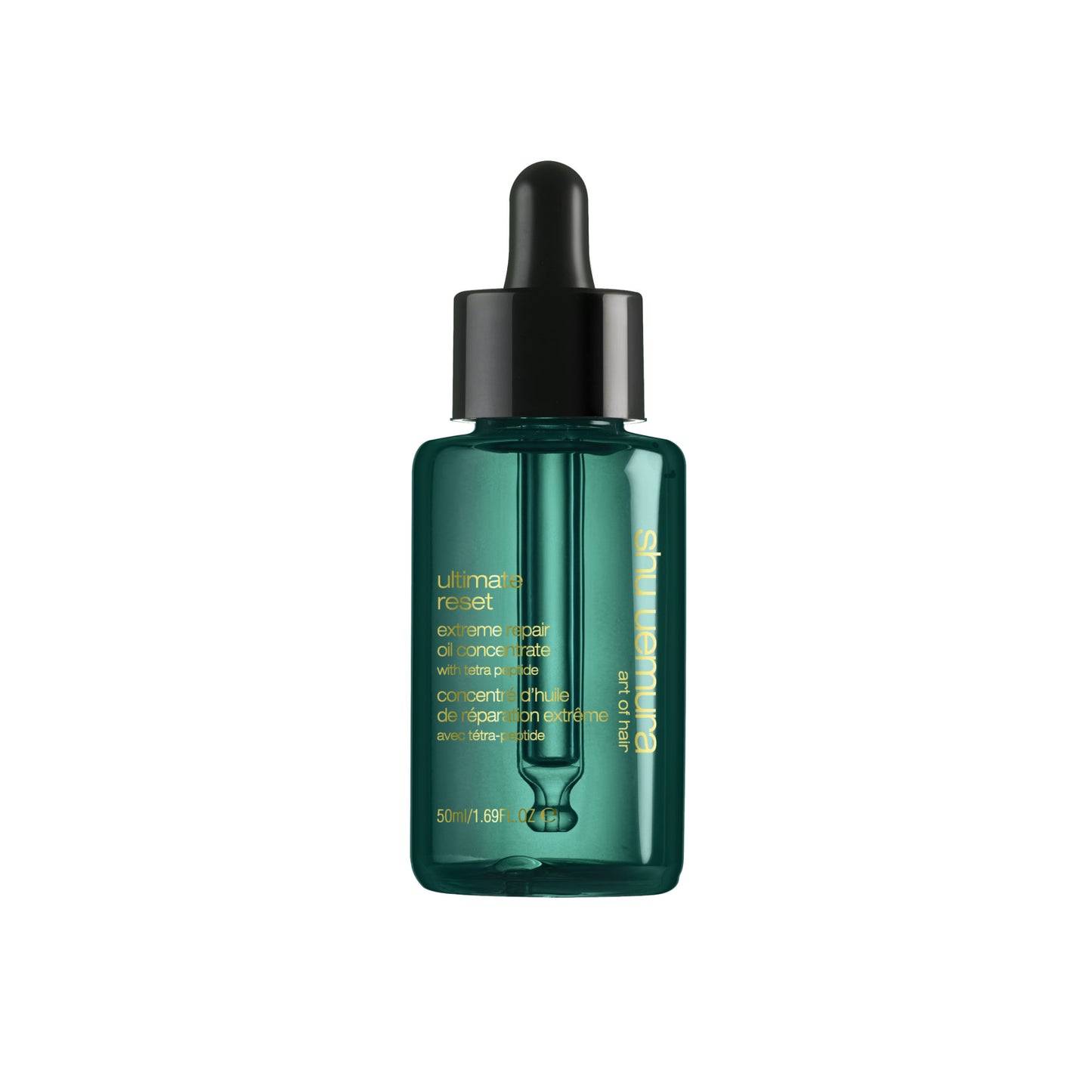Concentré d'huile de réparation extrême pour cheveux très abîmés 50 ml Ultimate Reset - Shu uemura