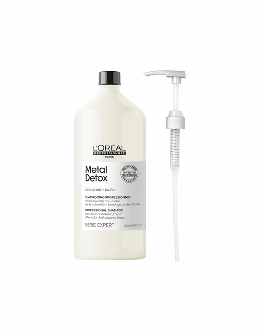 Crème Lavante Shampoing Anti-Métaux 1.5 L Metal Detox - L'Oréal Professionnel