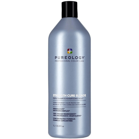 Shampooing pour cheveux blonds 1L Strength Cure Blonde - Pureology