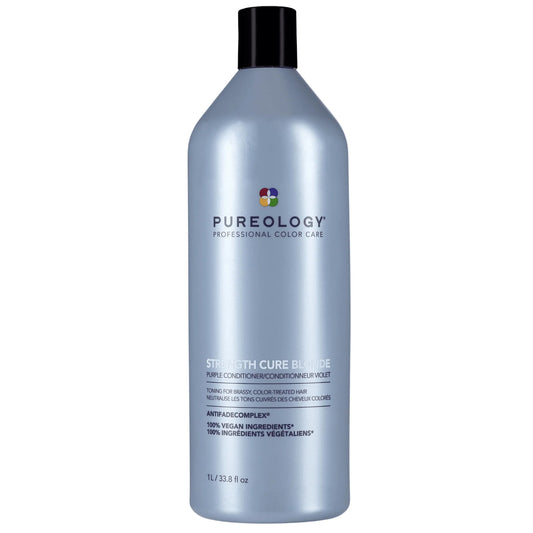 Revitalisant pour cheveux blonds 1L Strength Cure Blonde - Pureology