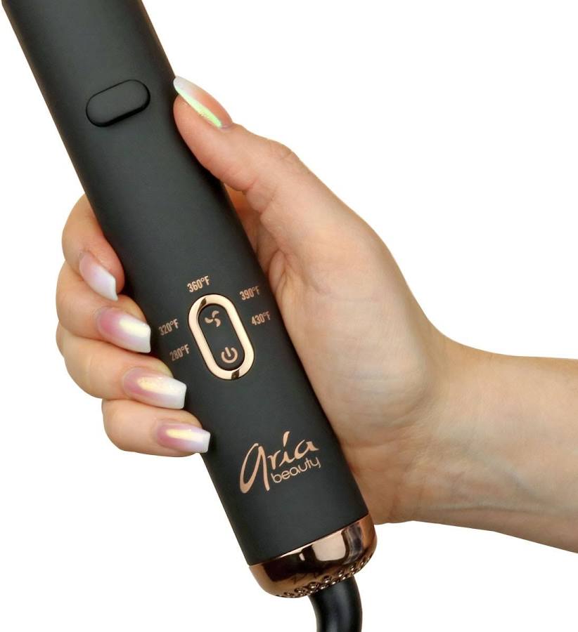 Fer plat Idéal pour les boucles ou les ondulations Insta Styler - Aria