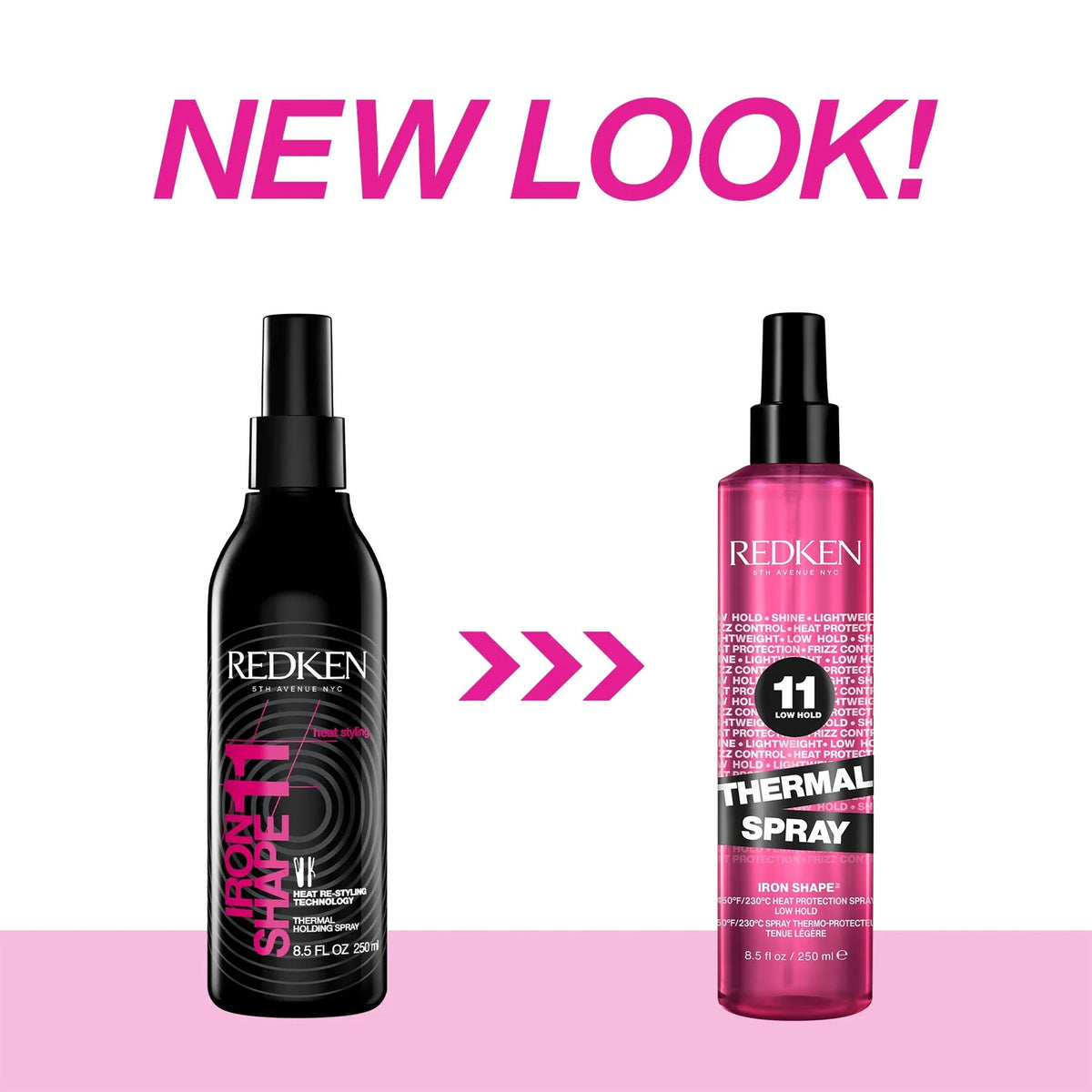Spray thermal tenue légère 250 ml 11 Low Hold - Redken