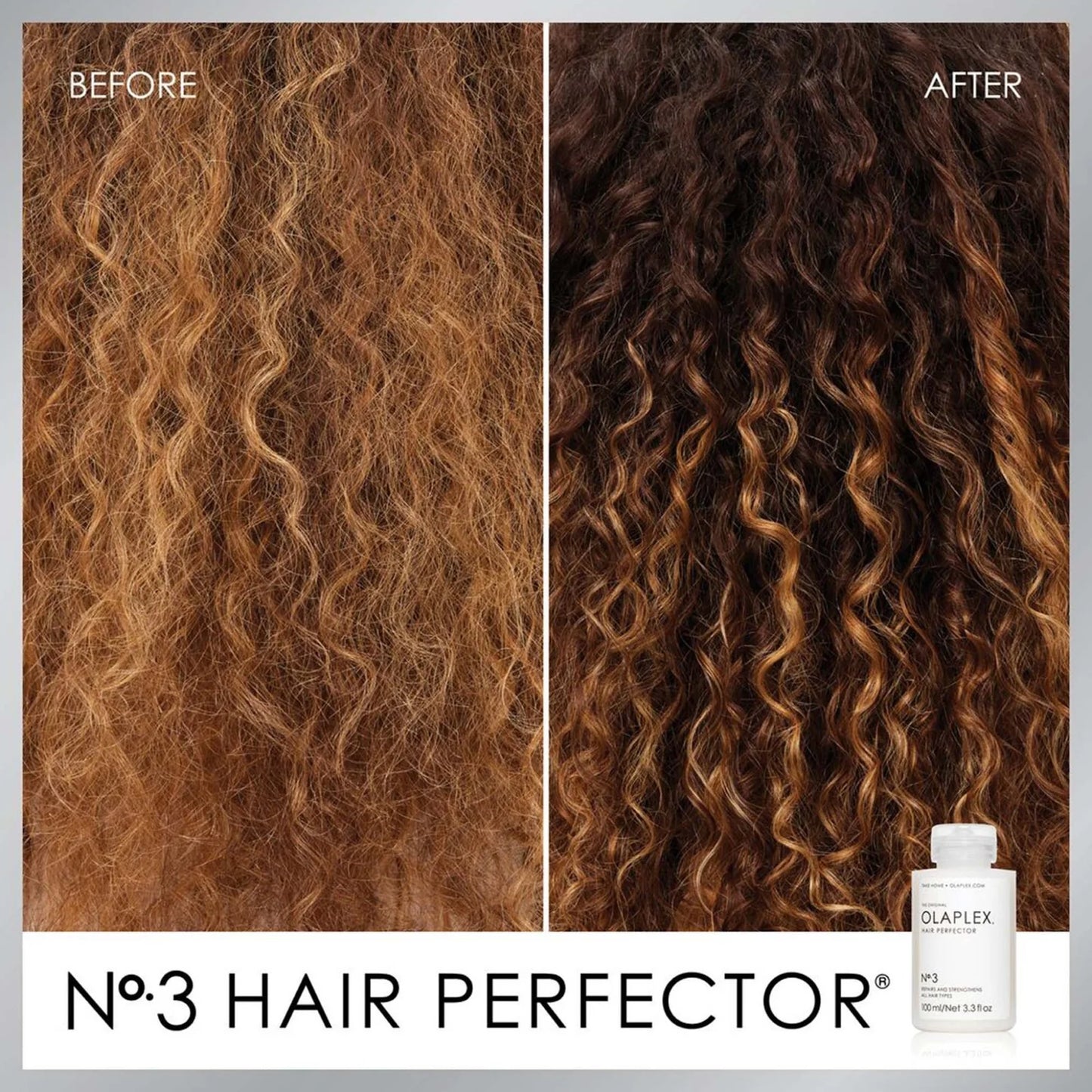 Traitement Complet réparateur perfecteur de cheveux N°3 100 ml - Olaplex