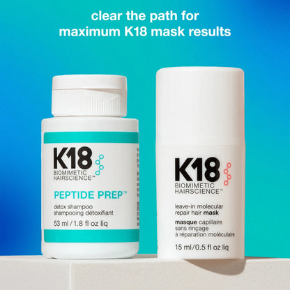 Shampoing détoxifiant Peptide Prep 250 ml - K18