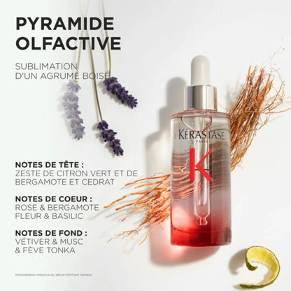 Sérum Anti-Chute Fortifiant pour cheveux fragiles format voyage 30 ml Genesis - Kérastase